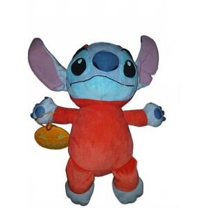 Disney Stitch Trick or Treat Halloween Large Plush,good condition